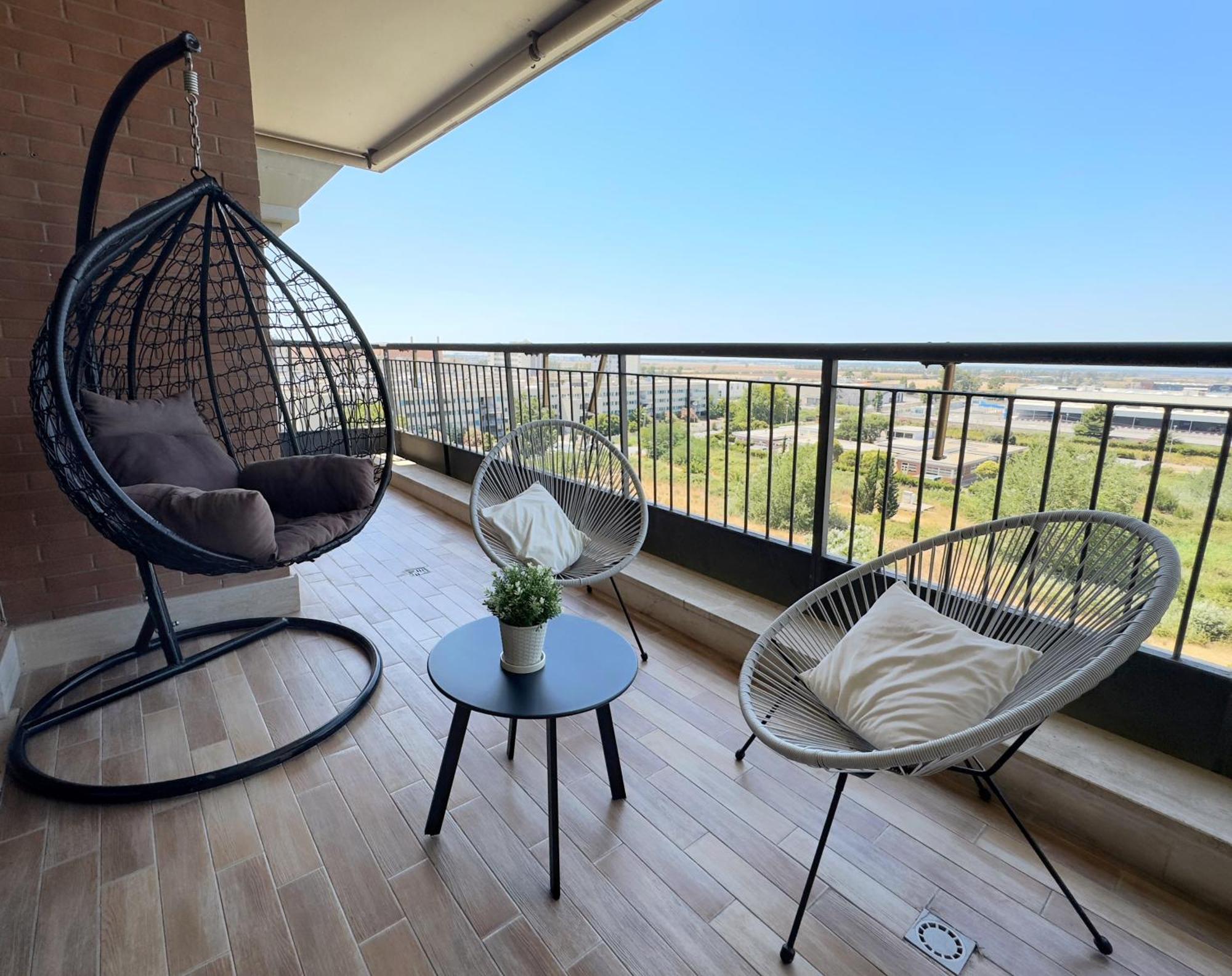 Sunset Escape Apartment - Panoramic Terrace Fiumicino Exterior photo